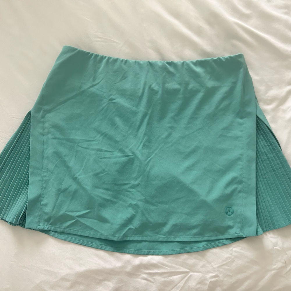 Lululemon Peek Pleat High-rise Stretch Recycled-swift Tennis Skirt